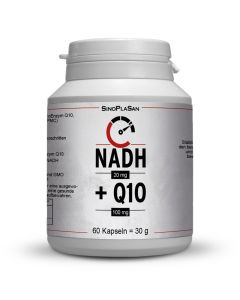 NADH 20 mg + Q10 100 mg 60 Kapseln, 60 Stk.