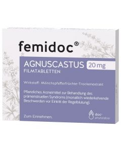 femidoc® AGNUSCASTUS 20 MG - FILMTABLETTEN, 30 Stk.