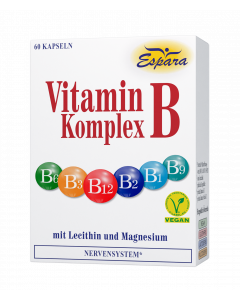 Espara Vitamin B-Komplex Kapseln, 60 Stk.