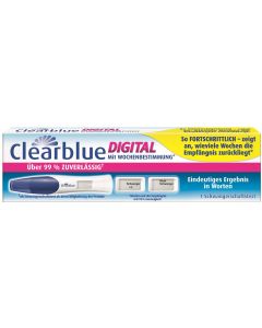 Schwangerschaftstest Clearblue Digital mit Wochenbestimmung