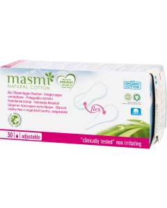 Masmi Organic Care - Bio Slipeinlagen Flex, 30 Stk.