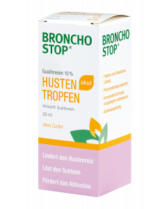 Bronchostop Guaifenesin Hustentropfen, 50 ml