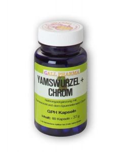 GPH Yamswurzel + Chrom Kapseln, 60 Stück