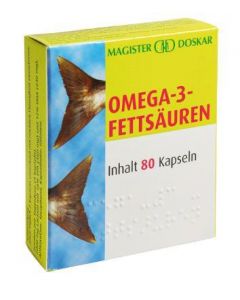 Doskar Omega-3- Fettsäure 80 Kapseln, 80 Stück