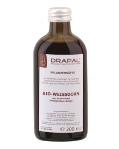 DRAPAL® Weißdorn bio Pflanzensaft, 200ml