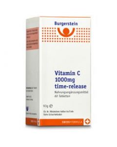 Burgerstein Vitamin C 1000mg time-release 60 Tabletten