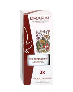 DRAPAL® Weißdorn bio Pflanzensaft, 600ml
