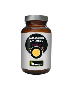 Hanoju Astaxanthin 135mg + Vitamin C 500mg, 60 Stk.
