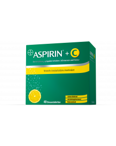 Aspirin® +C - Brausetabletten, 40 Stk.