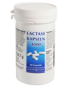 Lactase 4000 IE Enzyme 80 Kapseln, 80 Stück