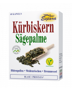 Espara Kürbiskern-Sägepalme Kapseln, 60 Stk.