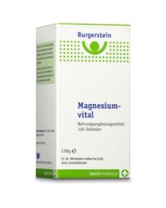 Burgerstein Magnesium Vital Tabletten 90 Stück, 90 Stk.