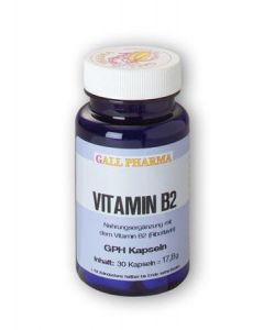 GPH Vitamin B2 Kapseln, 60 Stück