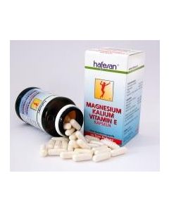 Hafesan Magnesium Kalium Vitamin E Kapseln, 60 Stück
