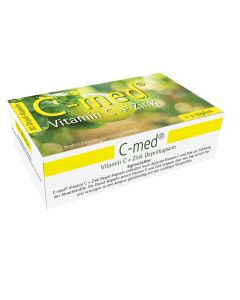 C-Med Vitamin C + Zink Depotkapseln, 30 Stück
