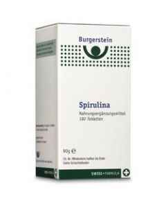 Burgerstein Spirulina Tabletten, 180 Stück