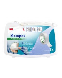 3M Micropore Dispenser 12,5 mm x 5 m, 1 Stk.
