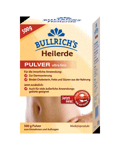Bullrichs Heilerde Pulver, 500g