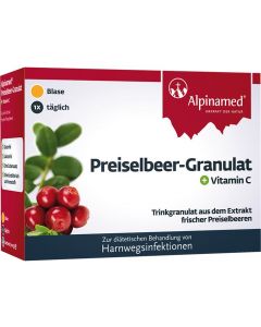 Alpinamed Preiselbeer Granulat 20 Beutel