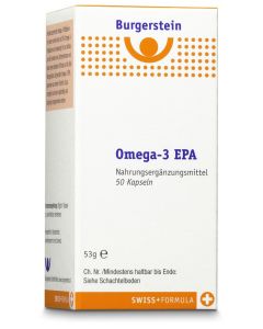 Burgerstein Omega-3 EPA Kapseln, 50 Stück