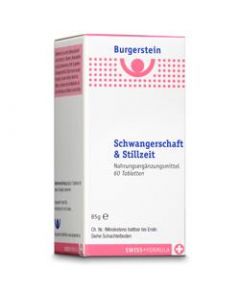 Burgerstein Schwangerschaft und Stillzeit, 60 Tabletten