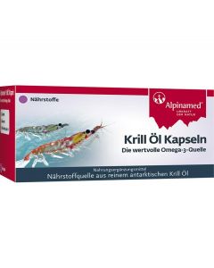Alpinamed Krill Öl Kapseln, 60 Stück