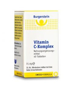 Burgerstein Vitamin C Komplex 240mg Tabletten, 40 Stück