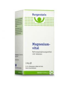 Burgerstein Magnesium Vital Tabletten, 90 Stück